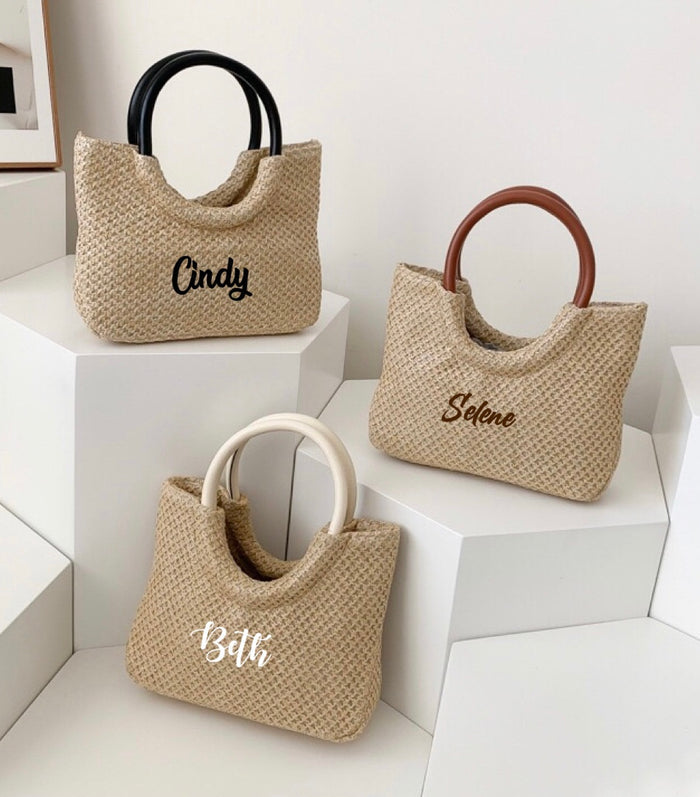 Mini Straw Weave Bag - Travellers Hat Boutique