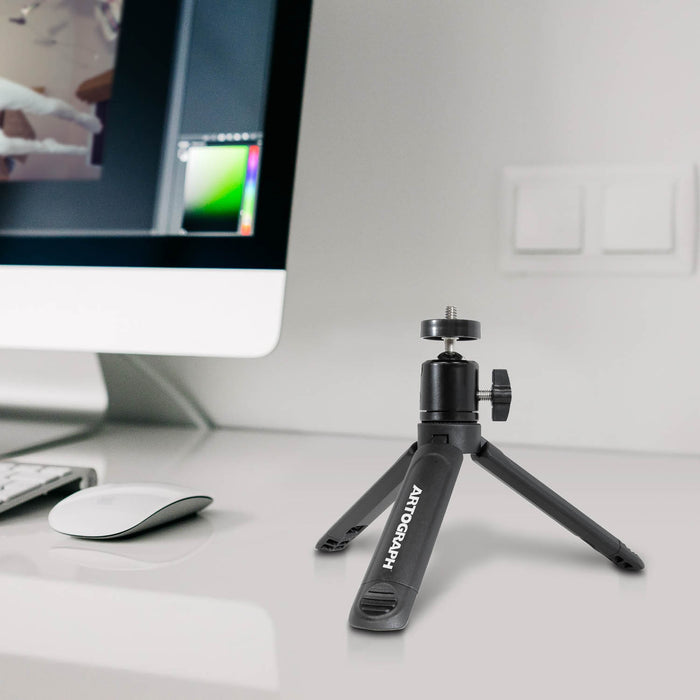 Mini Tripod Tabletopand Handheld Stand for Digital Projectors and Phones - 25005