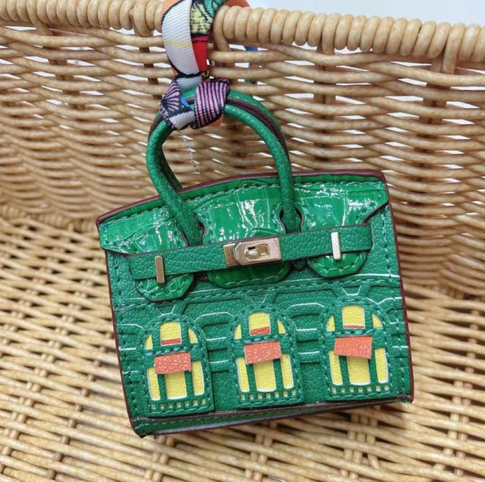 Mini Window House Bag Pendant Travellers Hat Boutique