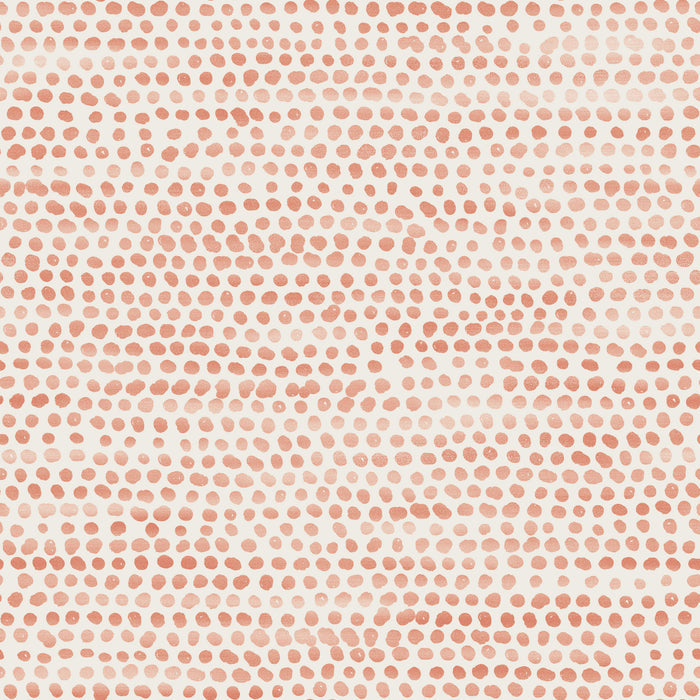 SINGLE ROLL / Coral Dots