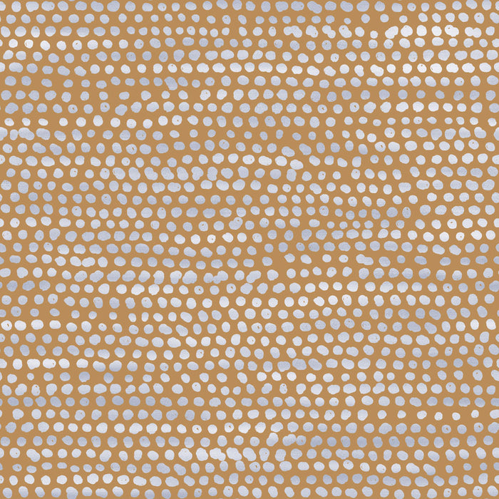 SINGLE ROLL / Toasted Turmeric Dots