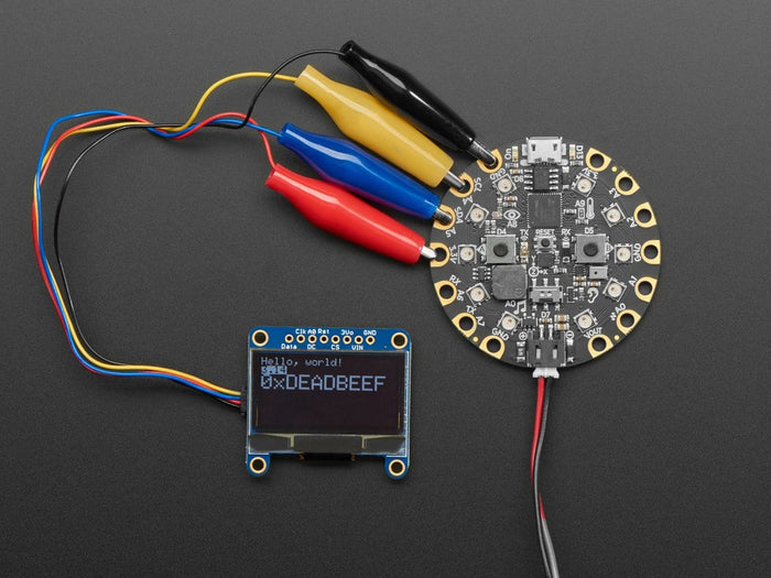 Monochrome 1.3" 128x64 OLED graphic display - STEMMA QT / Qwiic by Adafruit - The Pi Hut
