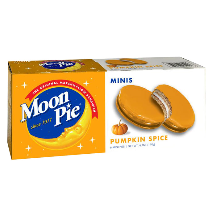 Moon Pie Pumpkin Spice Mini Marshmallow Cookies - 12 Count