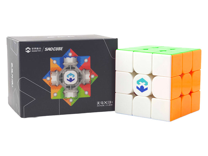 MoreTry TianMa X3+ 3x3 (32-Magnet Ball-Core + MagLev SAOCube SE)
