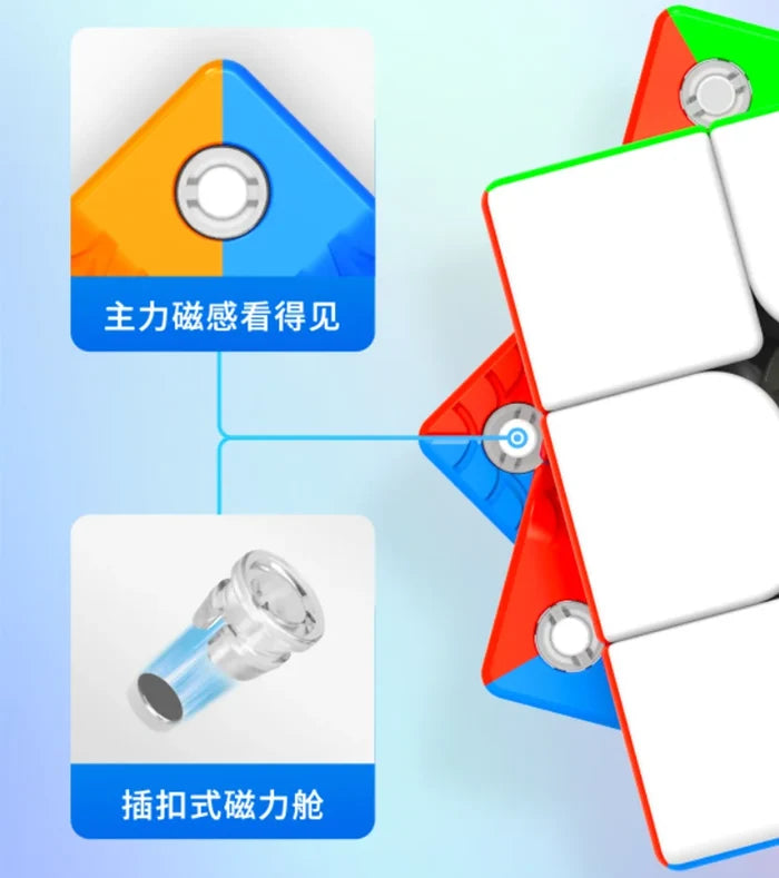 MoreTry TianMa X3+ 3x3 (8-Magnet Ball-Core + MagLev SAOCube SE)