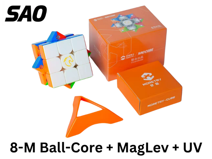 MoreTry TianMa X3+ 3x3 (8-Magnet Ball-Core + MagLev + UV SAOCube SE, Year of the Horse Edition)