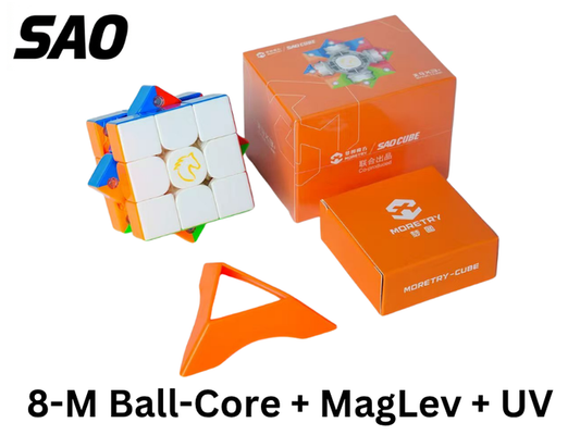 MoreTry TianMa X3+ 3x3 (8-Magnet Ball-Core + MagLev + UV SAOCube SE, Year of the Horse Edition)
