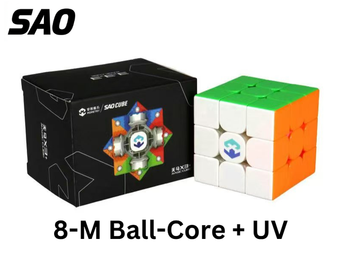 MoreTry TianMa X3+ 3x3 (8-Magnet Ball-Core + UV SAOCube SE)