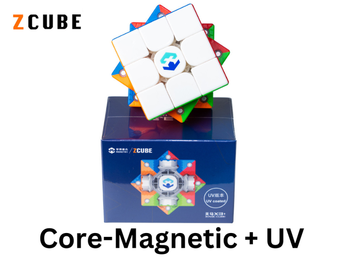 MoreTry TianMa X3+ 3x3 (Core-Magnetic + UV ZCube SE) - Stickerless