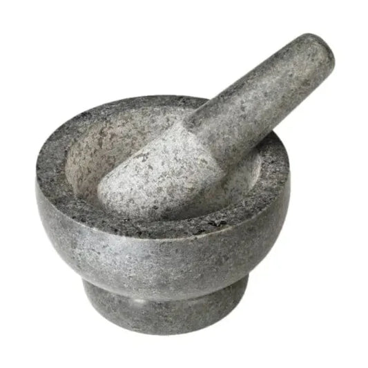 Mortar & Pestle - Silver Granite