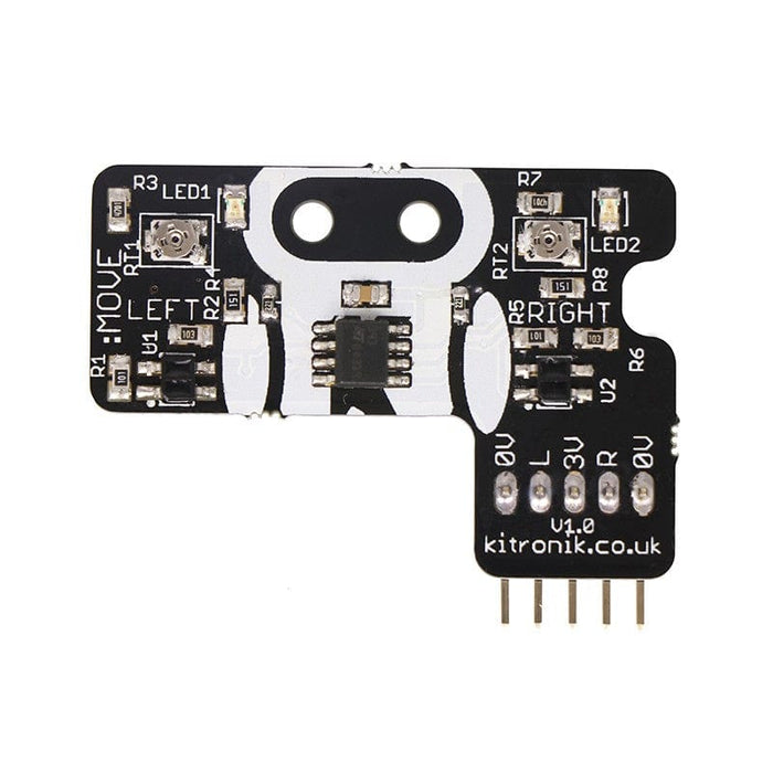 :MOVE Line Following Board by Kitronik - The Pi Hut