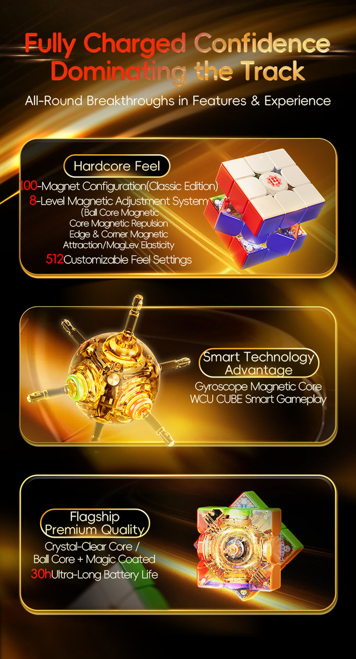 MoYu Super AoLong AI 3x3 (Smart Cube, 19th Anniversary Edition)