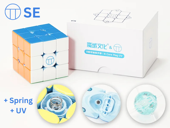 MoYu WeiLong V11 3x3 (8-Magnet Ball-Core + Spring + UV PiCube SE)
