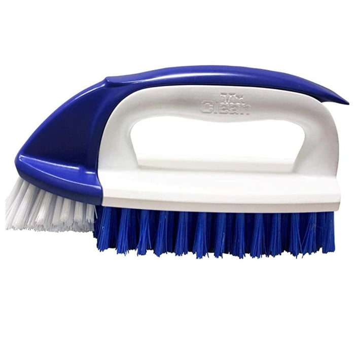Mr. Clean 2 in 1 Household Scrub Brush Multi-Use Cleans Large Surface Grout Burst gets in crevices and corners  -400275 mega