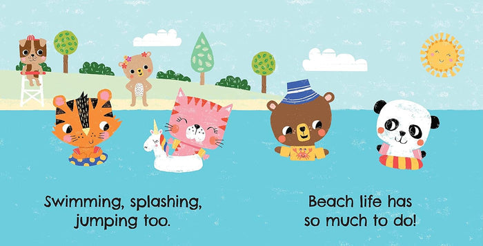 My Beach Baby Board Book
