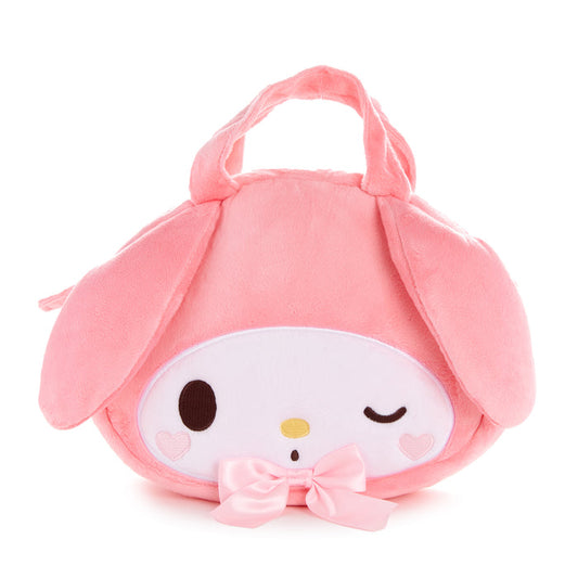 My Melody 2-Way Plush Crossbody Bag (Wink Series) Bags Global Original