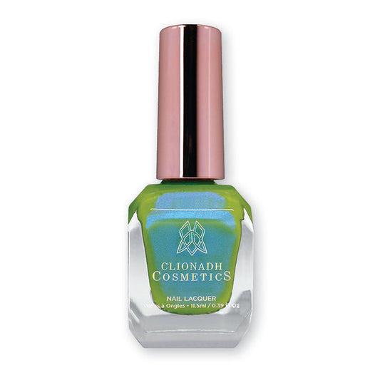 Myrrh Nail Lacquer Bottle on a white background.