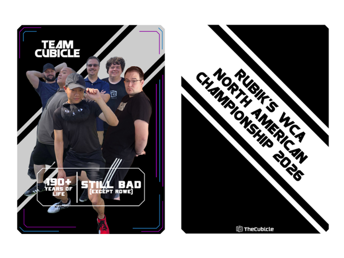 NAC 2026 Official Collectible Trading Card (Team Cubicle)