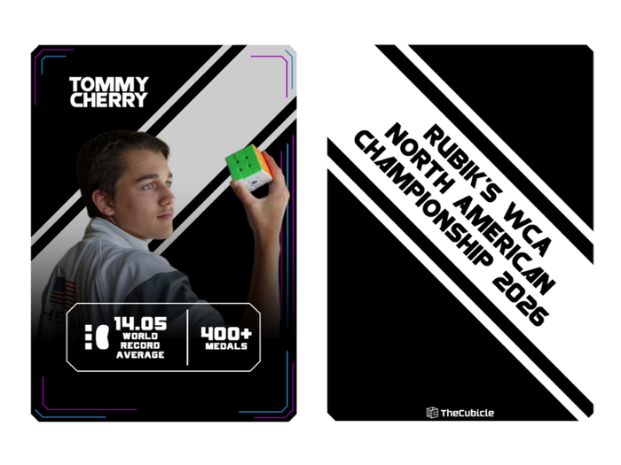 NAC 2026 Official Collectible Trading Card (Tommy Cherry)