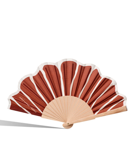naked summers x KORRES Hand Fan Red Merch Korres