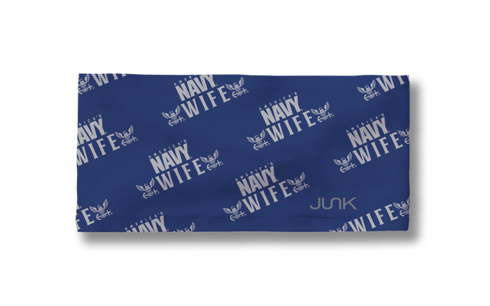 Navy: Wife Big Bang Lite Headband - View 3