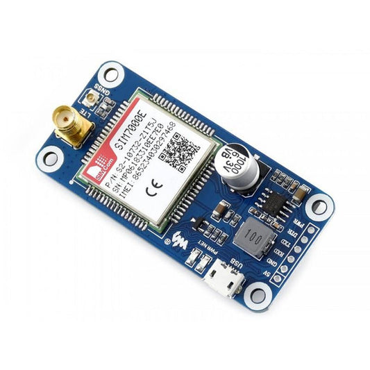 NB-IoT / eMTC / EDGE / GPRS / GNSS HAT for Raspberry Pi by Waveshare - The Pi Hut