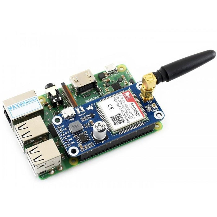 NB-IoT / eMTC / EDGE / GPRS / GNSS HAT for Raspberry Pi by Waveshare - The Pi Hut