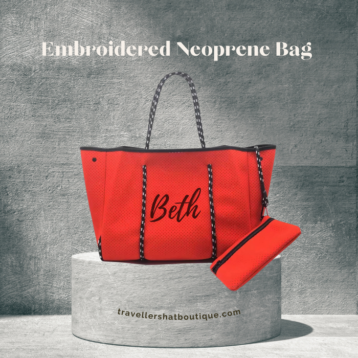 Neoprene Bag - Travellers Hat Boutique