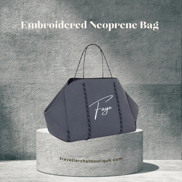 Neoprene Bag - Travellers Hat Boutique