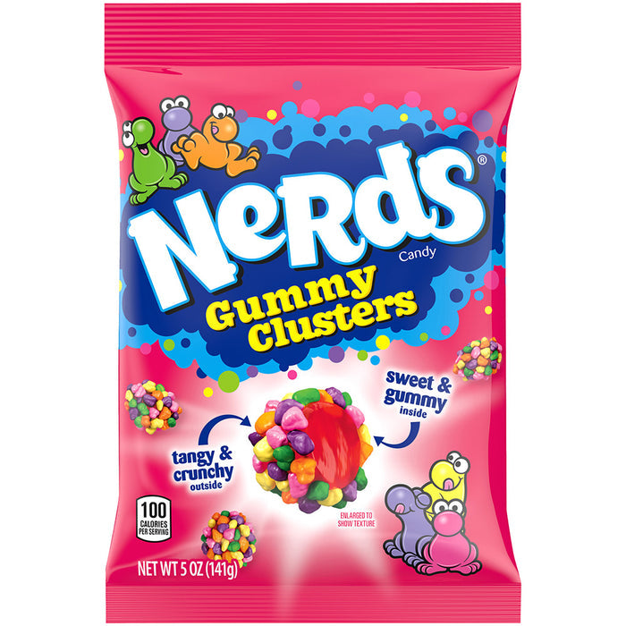 Nerds Clusters Candy Peg Bag - 12 Count