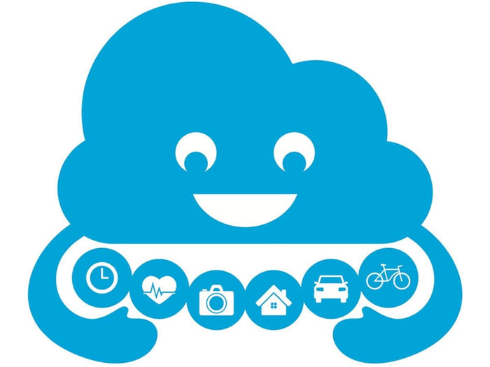 Nimbus the Cloud - Internet of Things- Sticker! by Adafruit - The Pi Hut