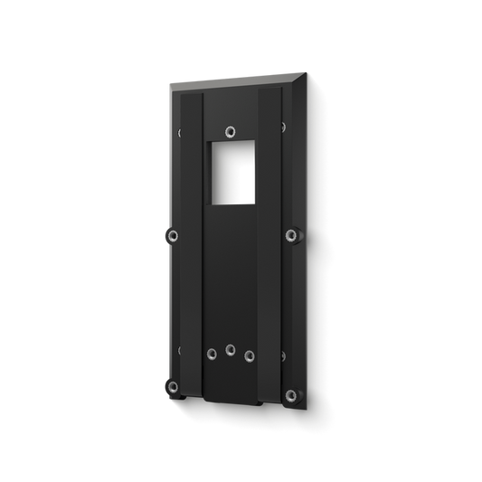 Black:No-Drill Mount for Battery Video Doorbells (Video Doorbell (2nd Gen), Video Doorbell 3, Video Doorbell 3 Plus, Video Doorbell 4, Battery Video Doorbell, Battery Video Doorbell Plus, and Battery Video Doorbell Pro)