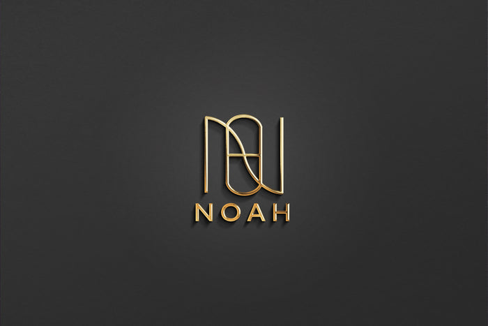 NOAH - Name Logo Design | Instant Download