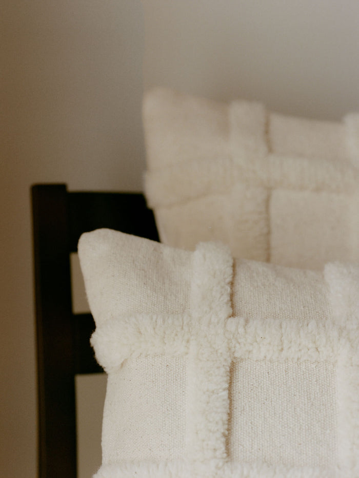 Norte Grid Pillow - Square