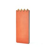 Notebook (Leather / Tan / Slim / Dot Grid)
