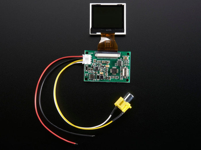 NTSC/PAL (Television) TFT Display - 1.5" Diagonal by The Pi Hut - The Pi Hut