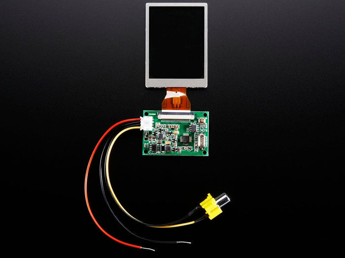 NTSC/PAL (Television) TFT Display - 2.5" Diagonal by The Pi Hut - The Pi Hut