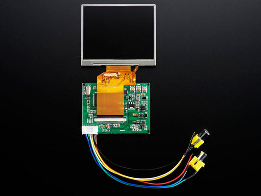 NTSC/PAL (Television) TFT Display - 3.5" Diagonal by The Pi Hut - The Pi Hut