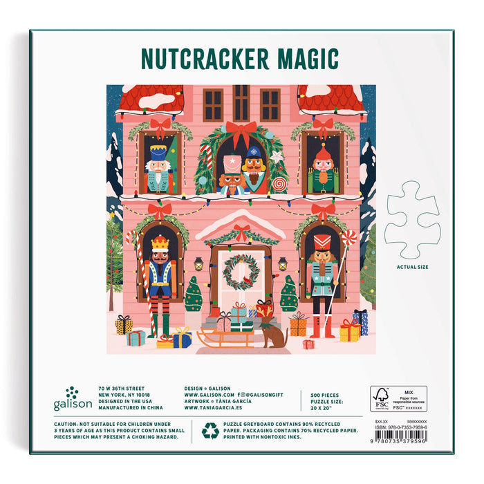 Nutcracker Magic 500 Piece Puzzle 500 Piece Puzzles Tània Garcia