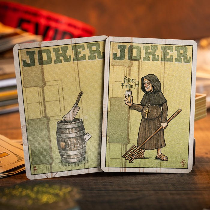 Odd Fellows Playing Cards - Father Firkin