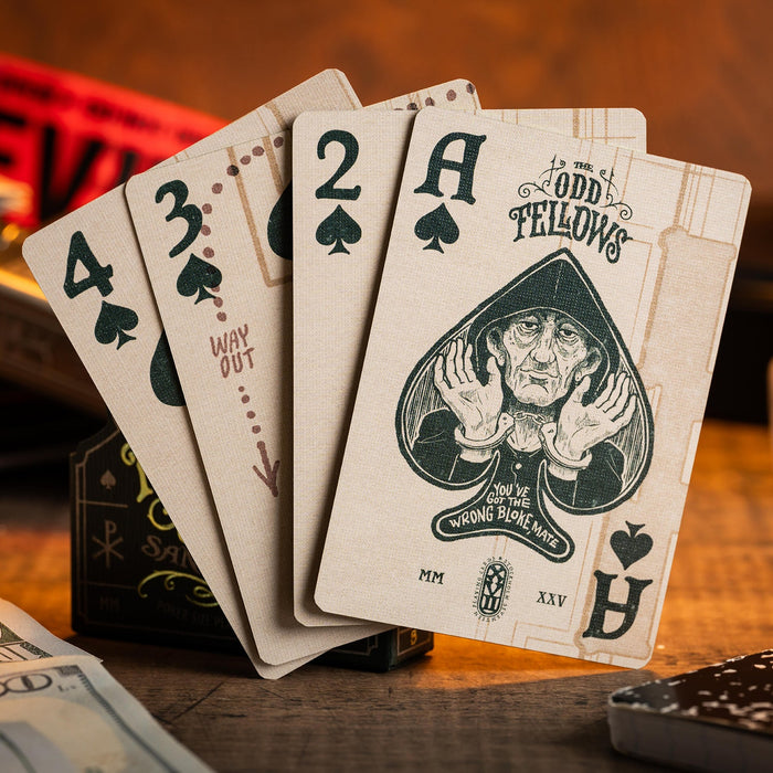 Odd Fellows Playing Cards - Father Firkin