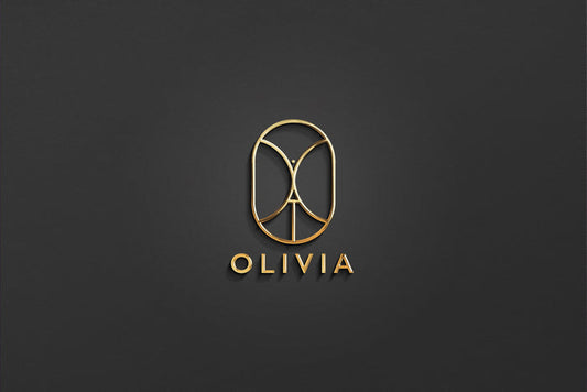 OLIVIA - Name Logo Design | Instant Download (Kopie)