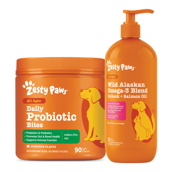 Omega Gut Glow Duo | Bundle for Dogs