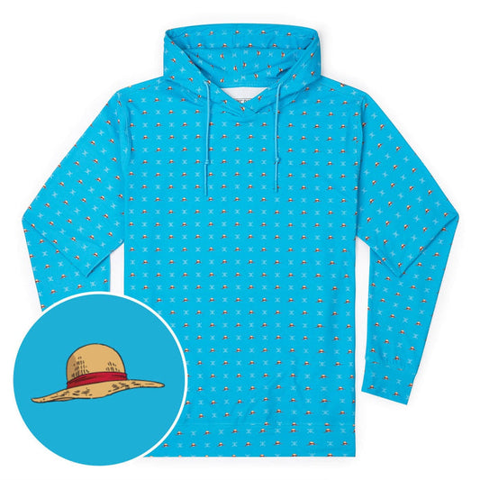 RSVLTS One Piece Performance Hoodie One Piece "Lil Straw Hats" – Performance Hoodie One Piece "Lil Straw Hats" – Performance Hoodie
