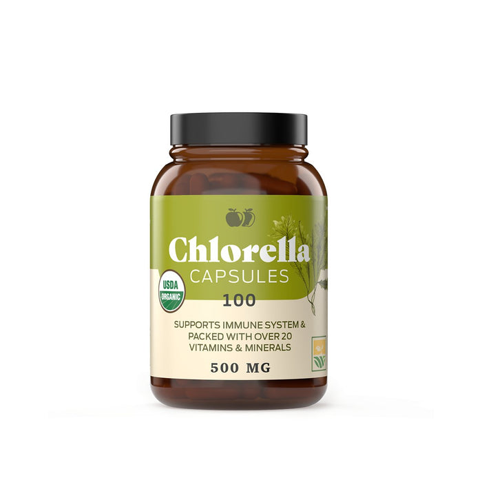 Organic Chlorella Capsules - SEATOPIA