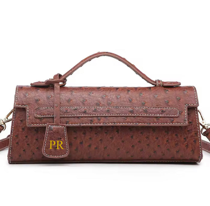 Ostrich Envelope Bag Travellers Hat Boutique