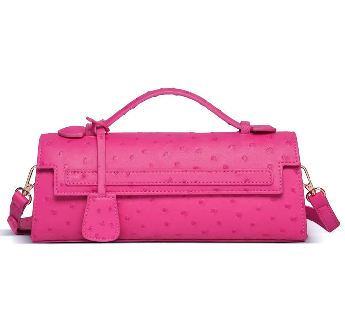 Ostrich Envelope Bag Travellers Hat Boutique