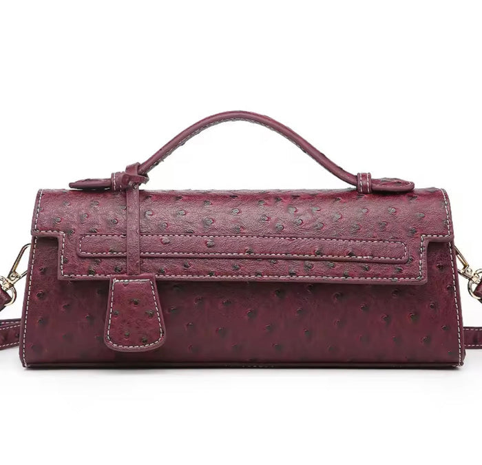 Ostrich Envelope Bag Travellers Hat Boutique