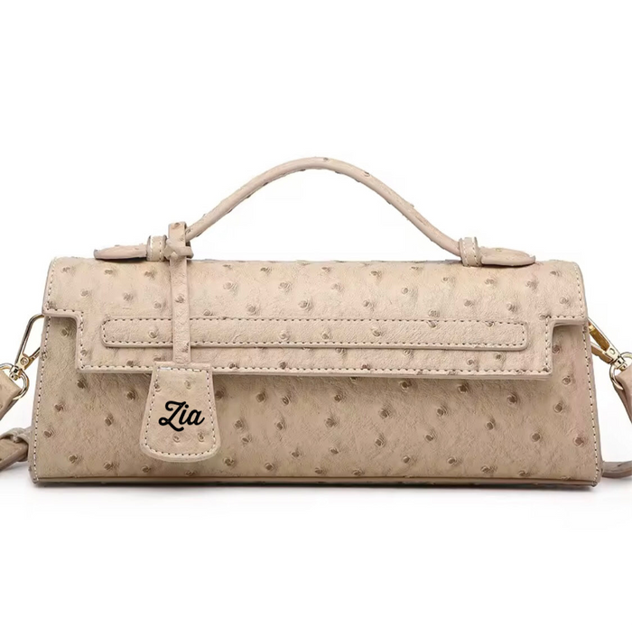 Ostrich Envelope Bag Travellers Hat Boutique
