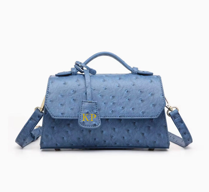 Ostrich Leather Bag Travellers Hat Boutique
